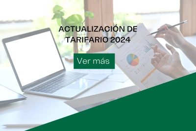 Actualización de Tarifario 2024