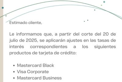 Comunicado a clientes
